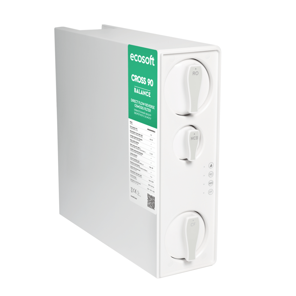 Filtr odwróconej osmozy Ecosoft Cross 90 Balance - obrazek 3